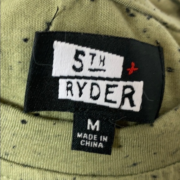 5th & Ryder green boys hang loose tee NWT - Picture 2 of 7